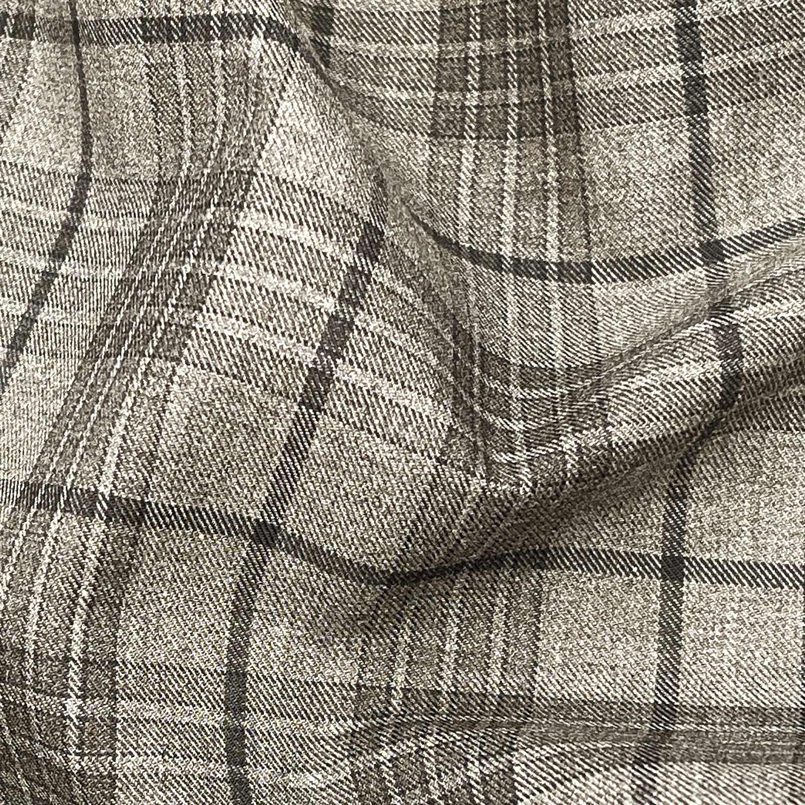 品番46218 LIM-bless ポリエステル/レーヨン 40sツイルチェック