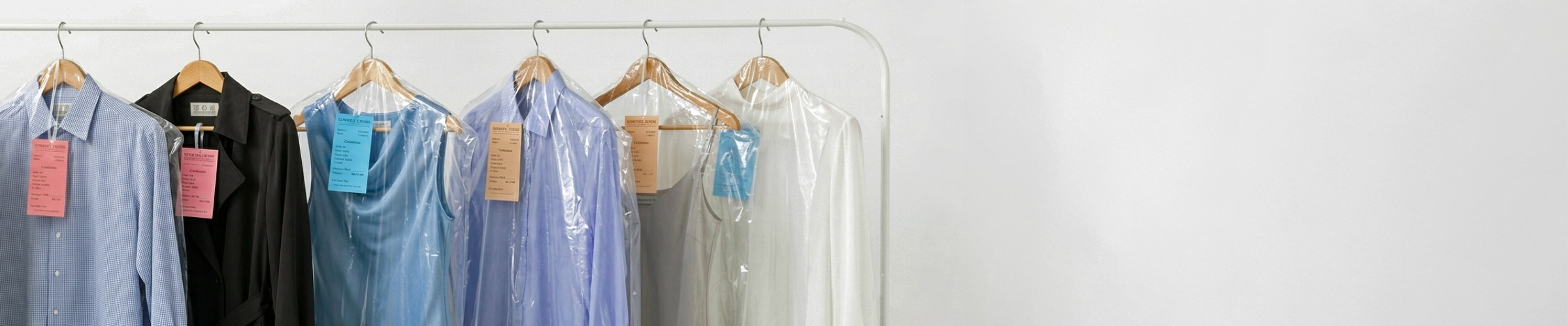 洋服クリーニング店のイメージ