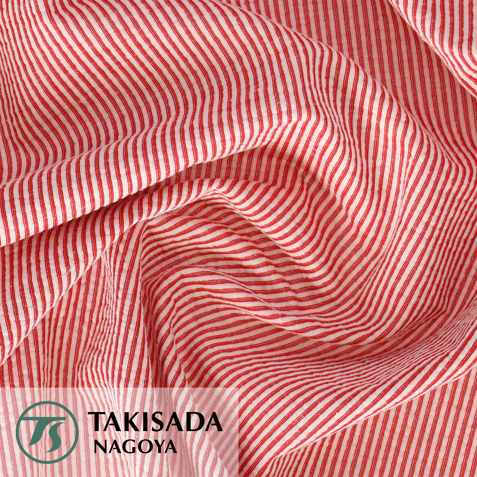 14-1292 コットンリネンストライプ生地