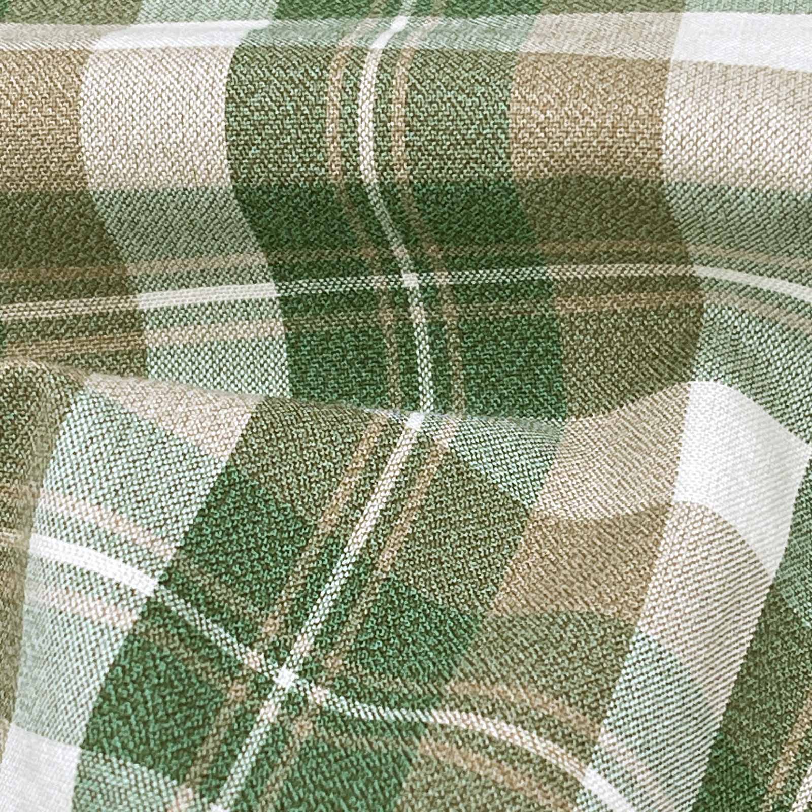 先染60/2ｺｯﾄﾝﾒﾗﾝｼﾞｸﾛｽﾏﾄﾞﾗｽﾁｪｯｸ